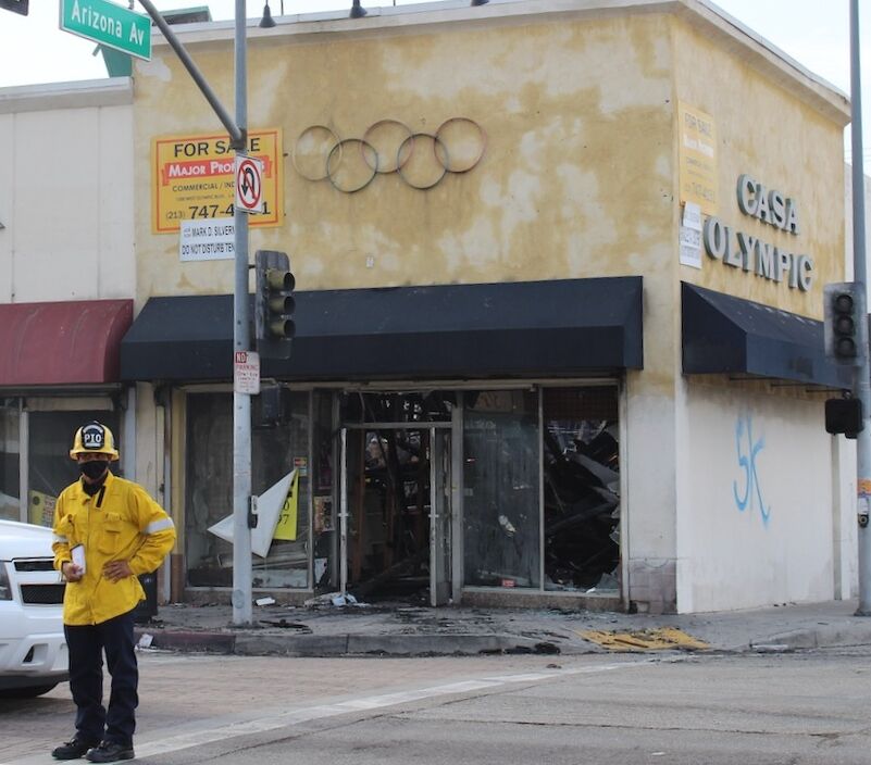 Casa Olympic Fire East Los Angeles